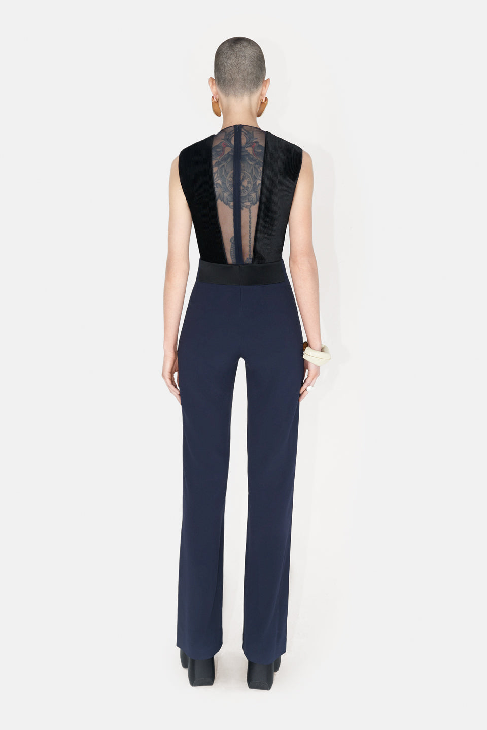 Gwyneth Jumpsuit - Black & Midnight