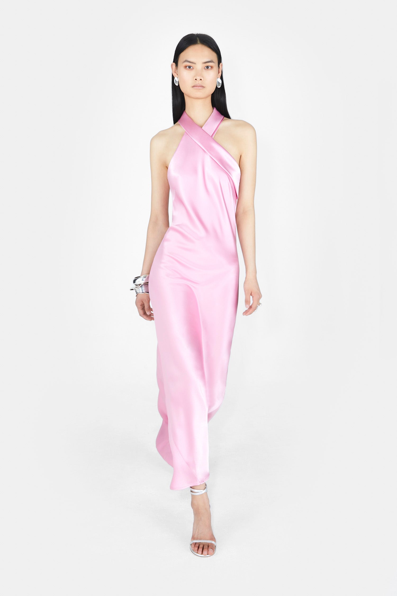 Cropped Pandora Dress - Rose