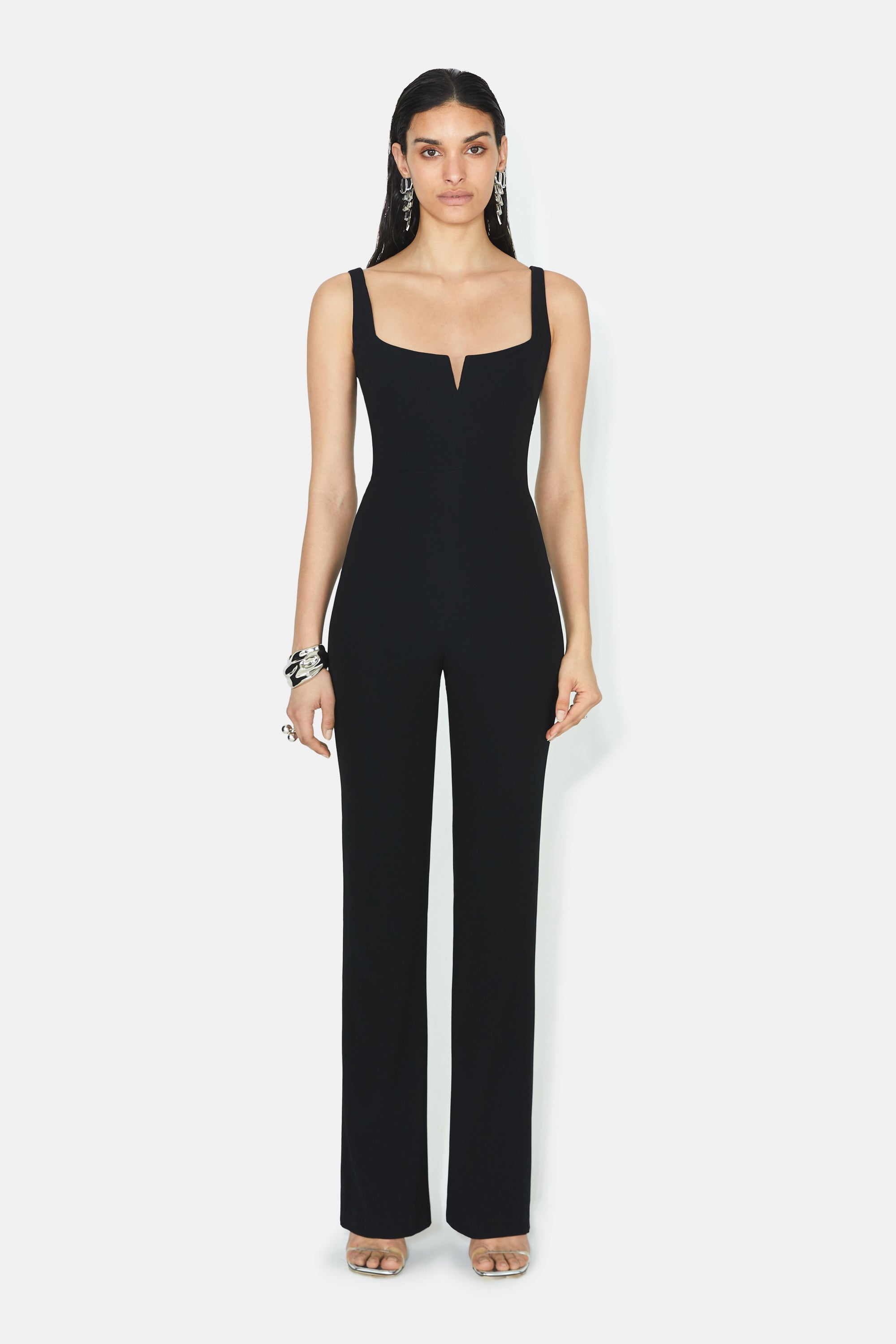 Signature Corset Jumpsuit - Black