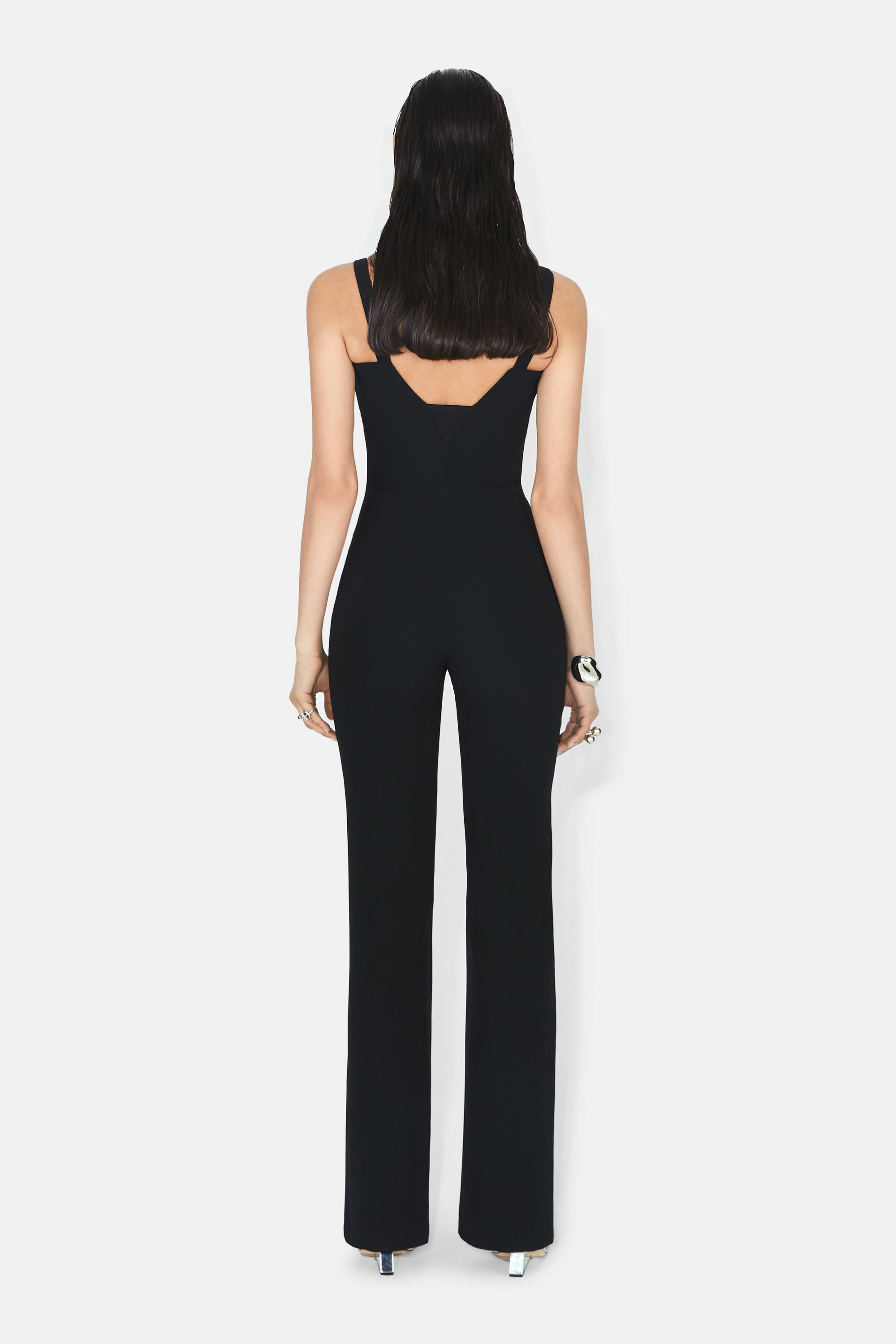 Signature Corset Jumpsuit - Black